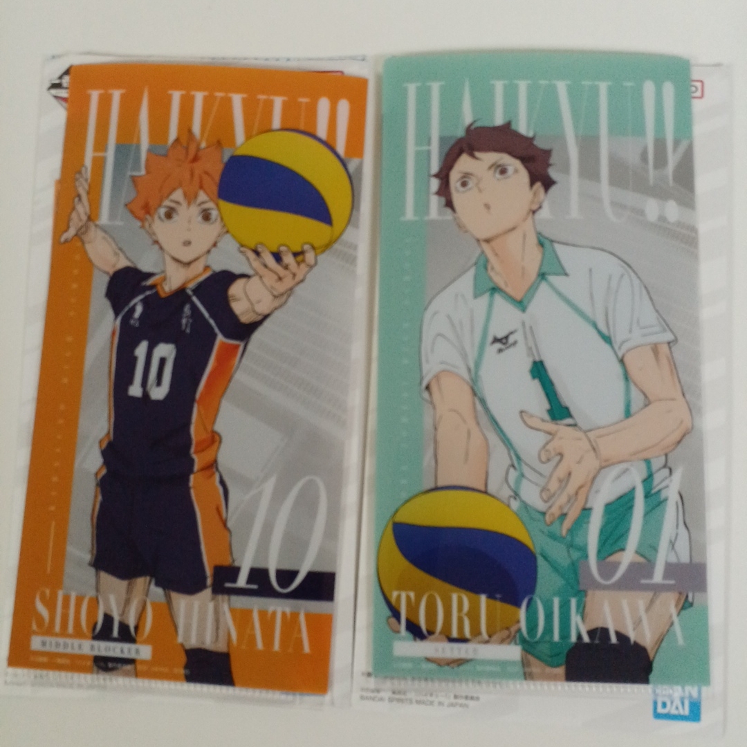 一番くじ ハイキュー 最強の挑戦者 I賞 チケットケース&クリアカード 2