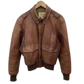 Golden Bear - 90s USA製 GOLDEN BEAR スエード ジャケット レザー 茶
