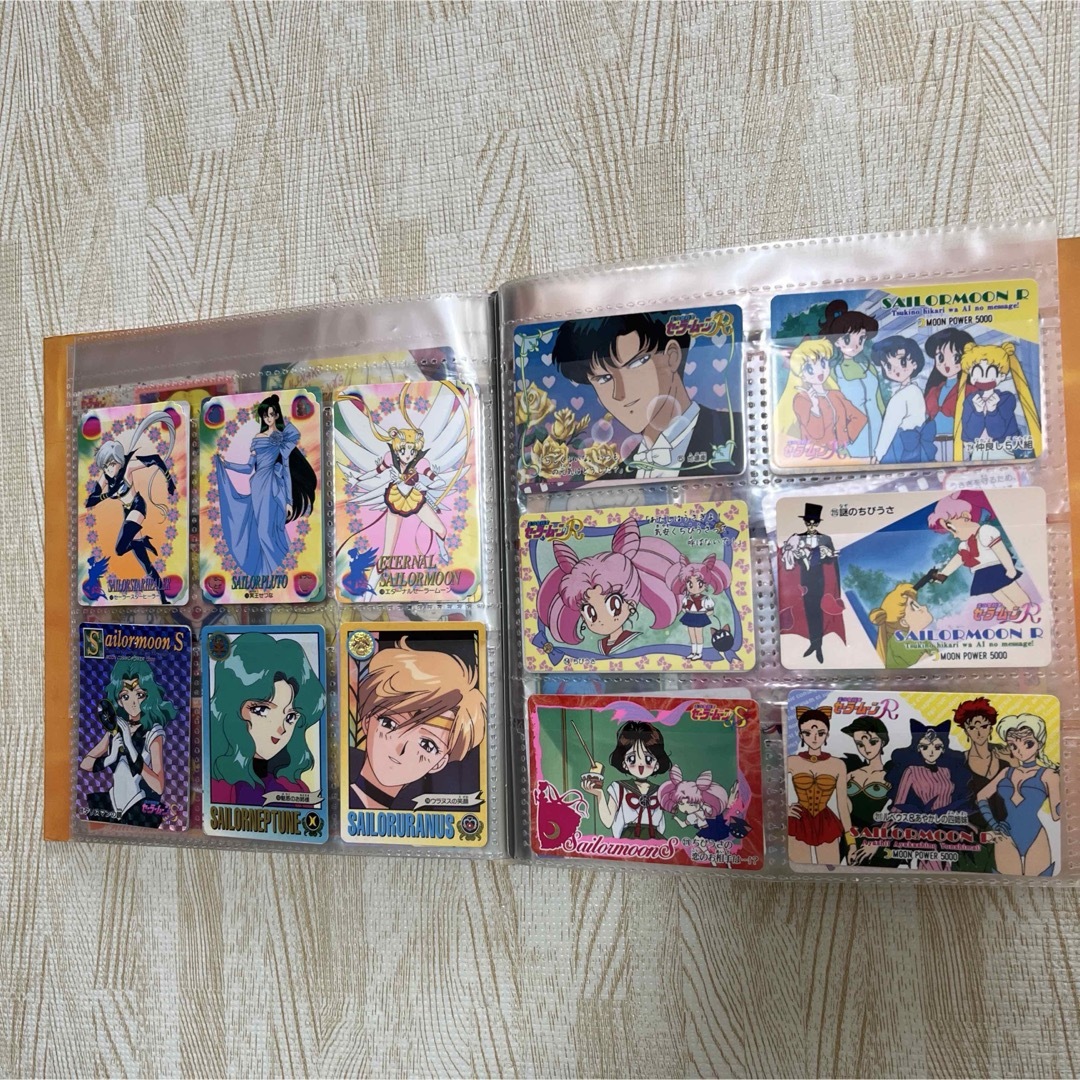 セーラームーン - ラスト1 当時物 セーラームーン カードダス 108枚