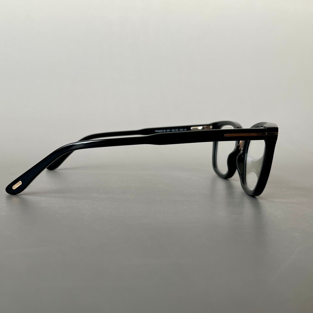 TOM FORD EYEWEAR - トムフォード メガネ スクエア ブラック ゴールド