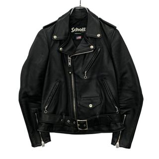 schott - ショット/シングルライダース/641/牛革/サイズ44【USAモデル
