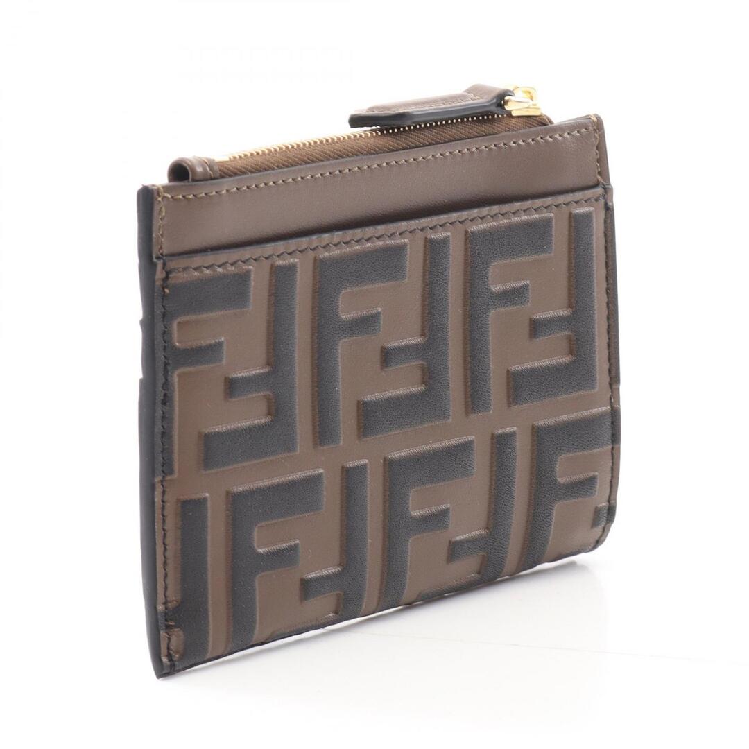 FENDI - FENDI フェンディ カードケース FFダイヤモンド ジップカード