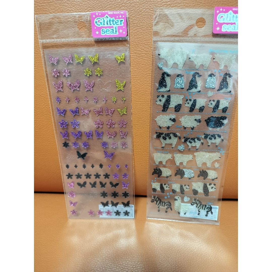 平成レトロ グリッターシール2種類の通販 by rk's shop｜ラクマ