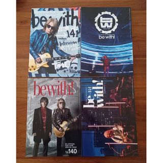 B'z - 最新号（26/1/28）B'z PARTY 会報誌「be with!」148号の通販 by