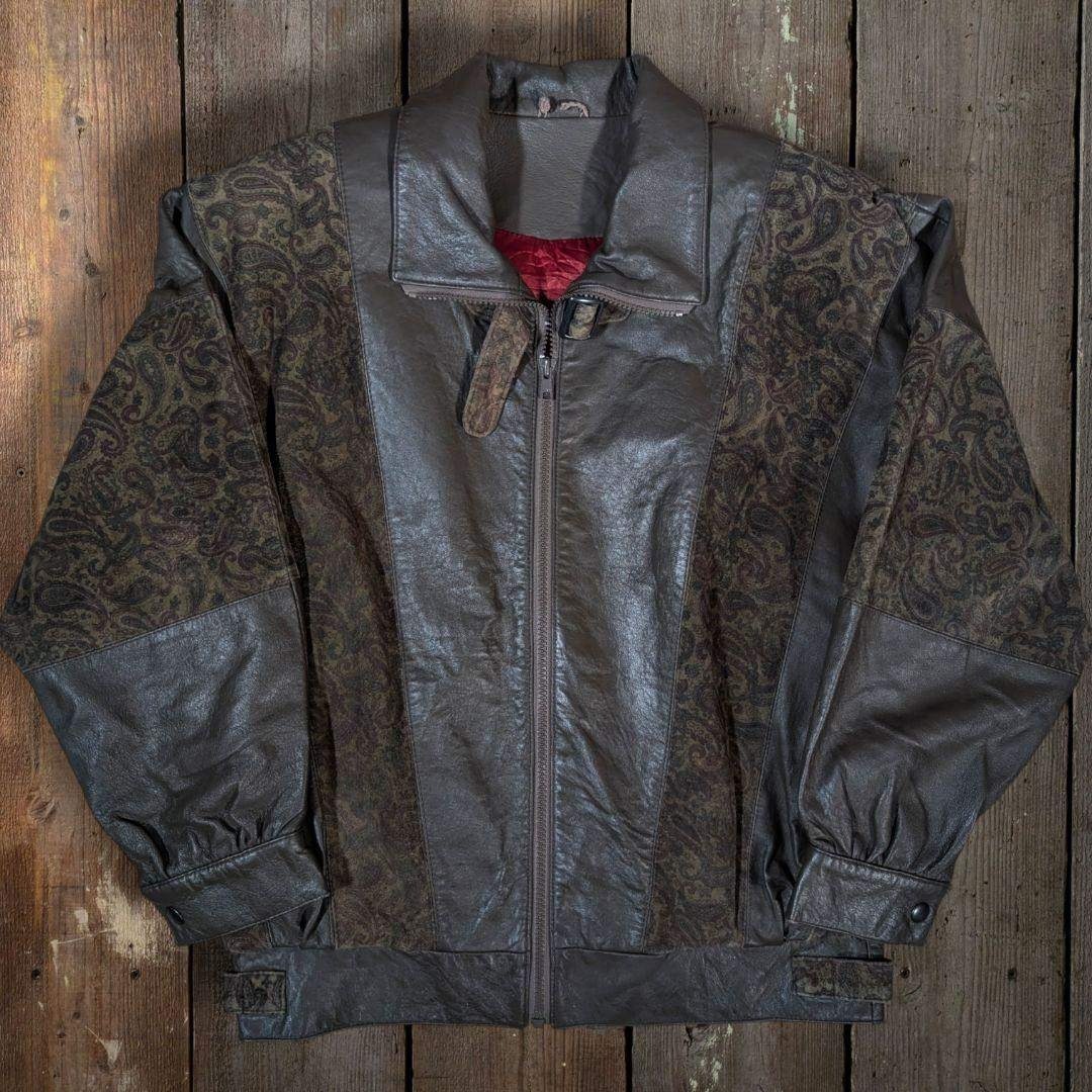 VINTAGE - イタリア製 90s ビンテージ クレイジーパターン ペイズリー