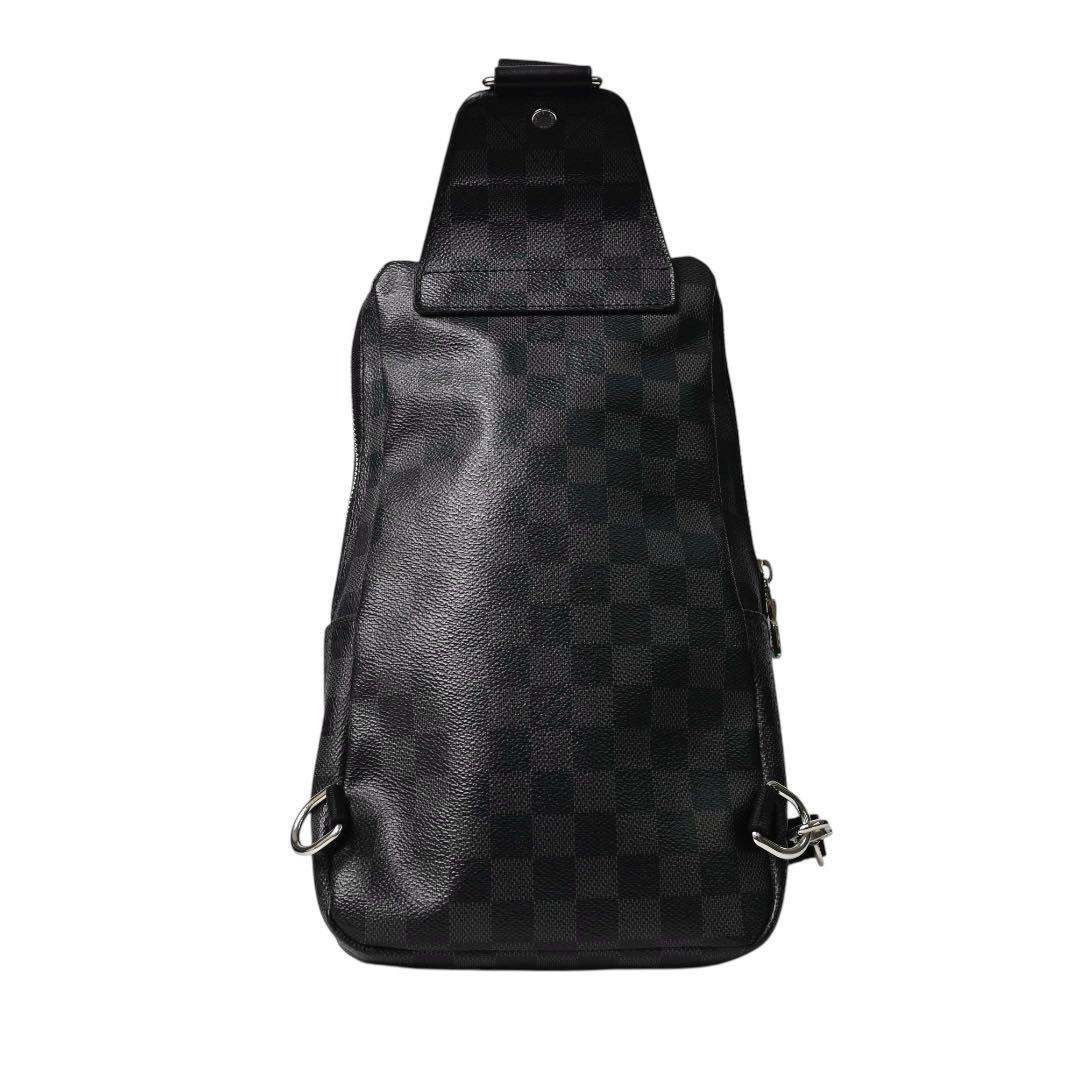 LOUIS VUITTON - 【美品】ルイヴィトン ダミエ ブラック ボディバッグ