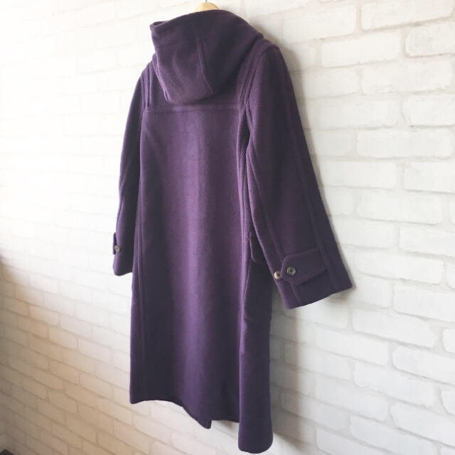 OLD ENGLAND - 田丸麻紀 OLD ENGLAND ＊ ダッフルコート パープル 36の