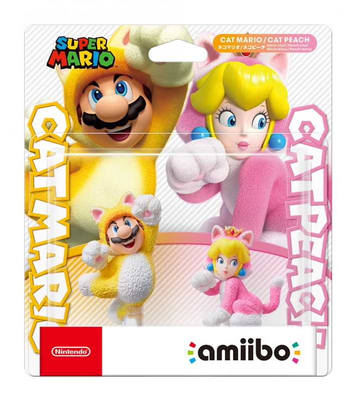 amiibo ダブルセット [ネコマリオ/ネコピーチ]（スーパーマリオ