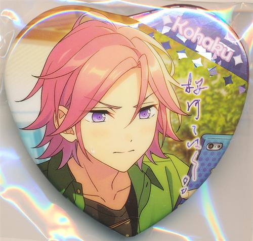 あんさんぶるスターズ!! 中国限定 宝石心晴缶ハート缶バッジ A 桜河