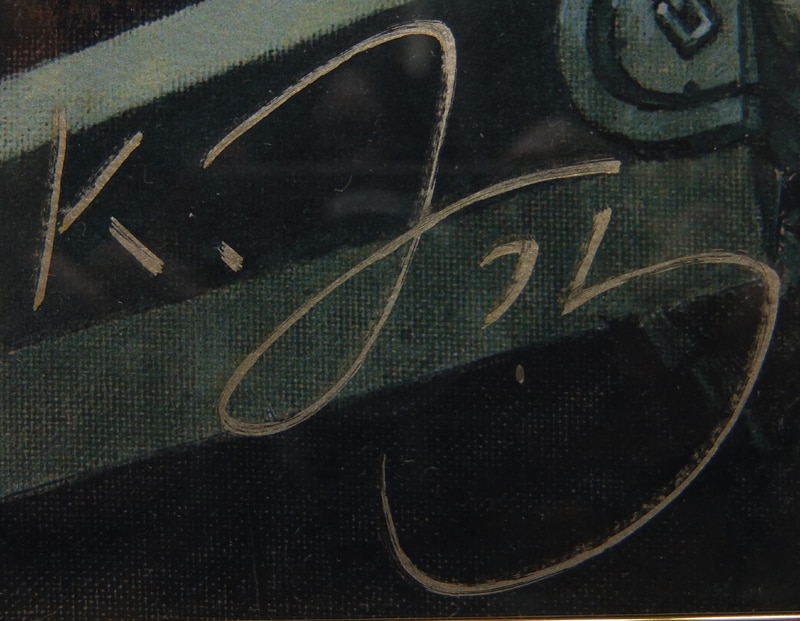 PG-3835]ベルセルク 直筆サイン入りカラー複製イラスト 三浦建太郎