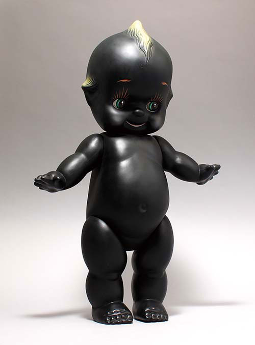 日本製 キューピー人形 (黒)