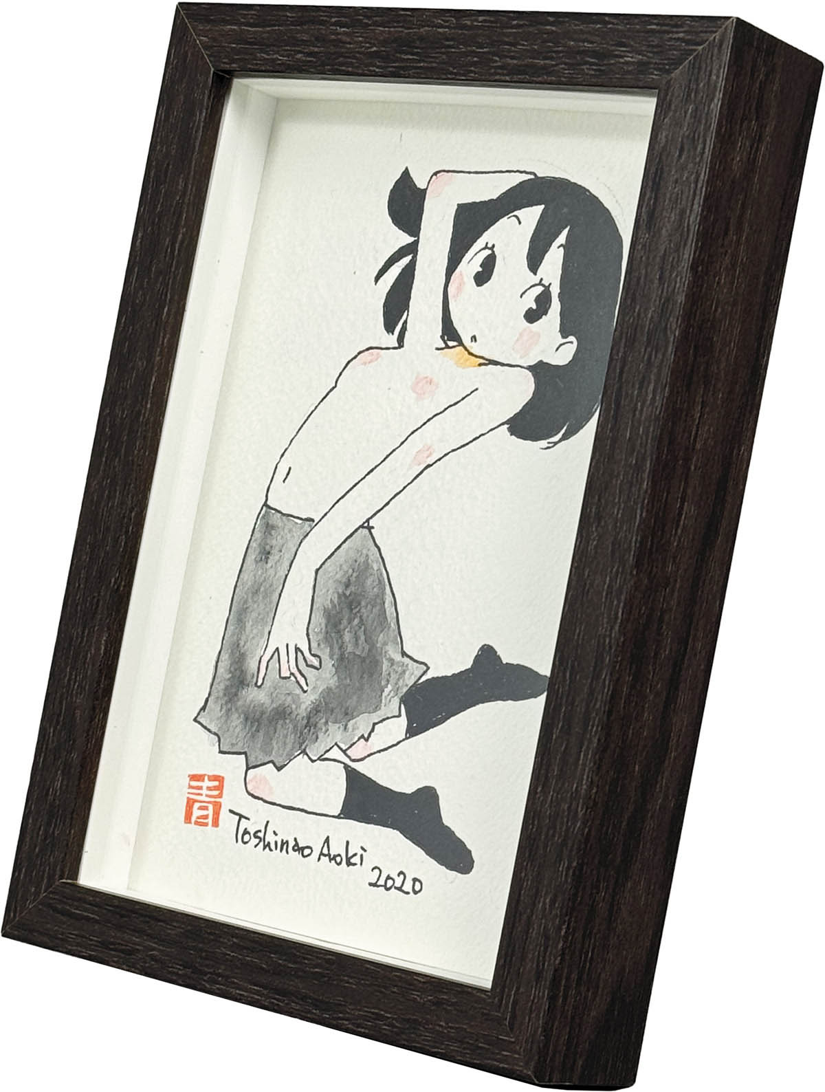 3110] 青木俊直 直筆イラスト