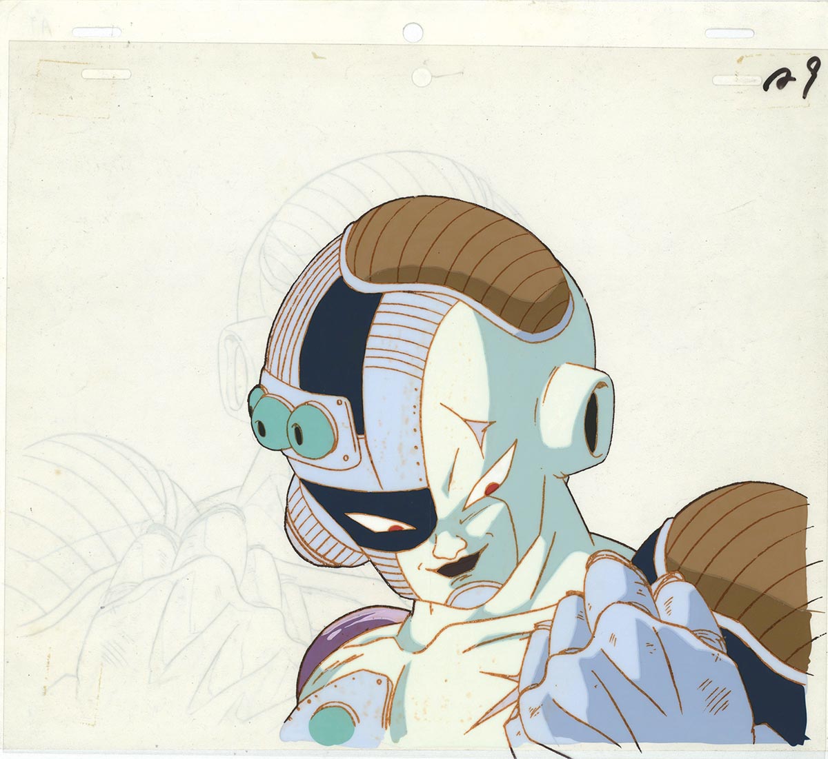 j*い様 ドラゴンボール セル画 原画 フリーザ ベジータ当時品 n*o様