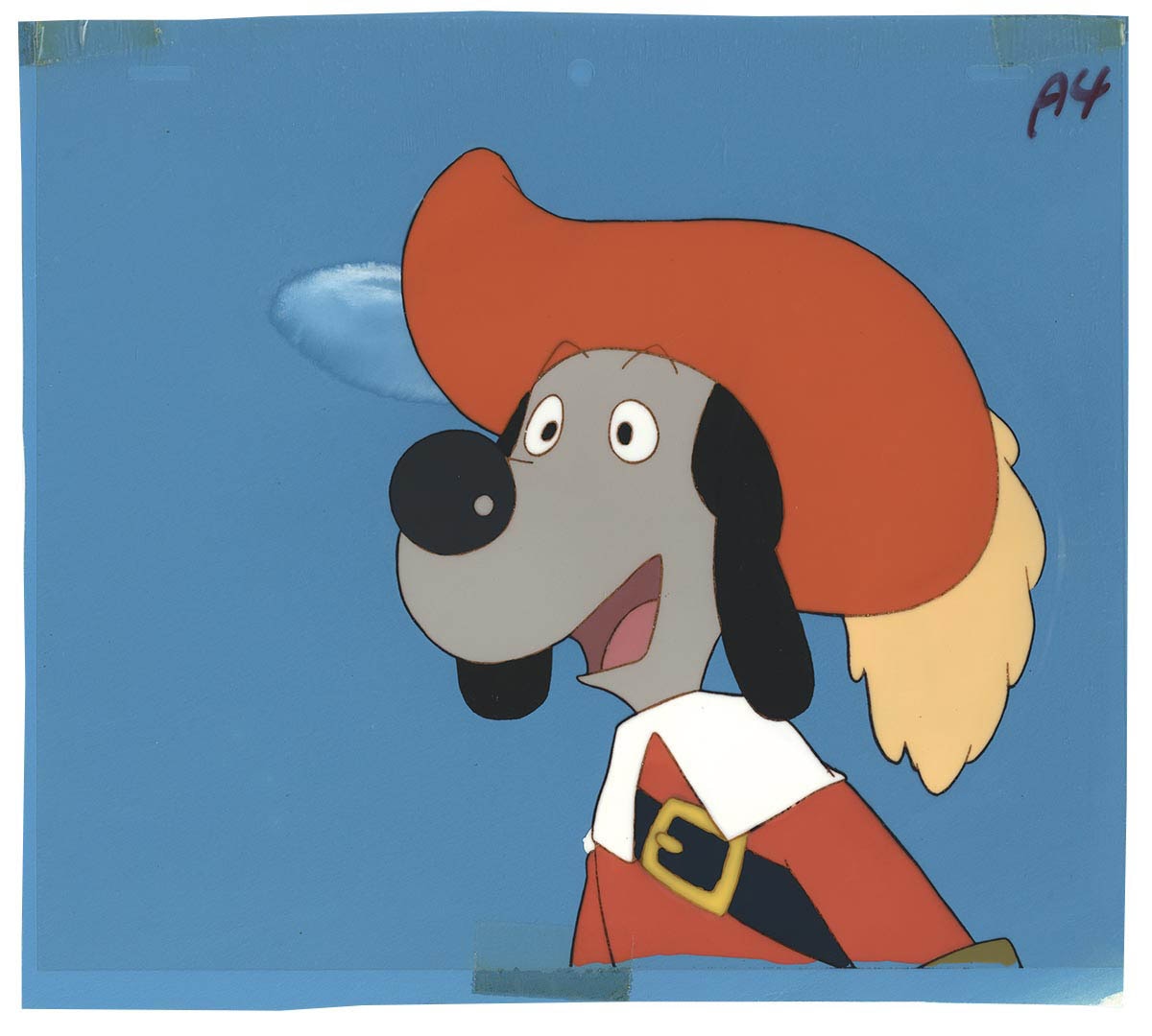 ワンワン三銃士 ダルタニヤン セル画 アニメ 3181] ワンワン三銃士