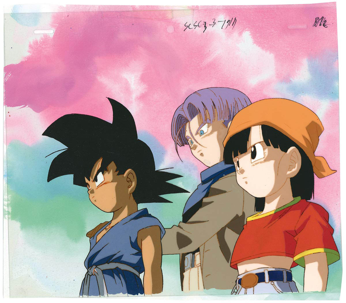 ドラゴンボールGT*キラ トランクス、 孫悟空(2枚)、スーパー17号 計4枚