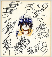 UVS アンリミテッドヴァーサス 閃乱カグラ 忌夢 斎藤千和 サイン UVS