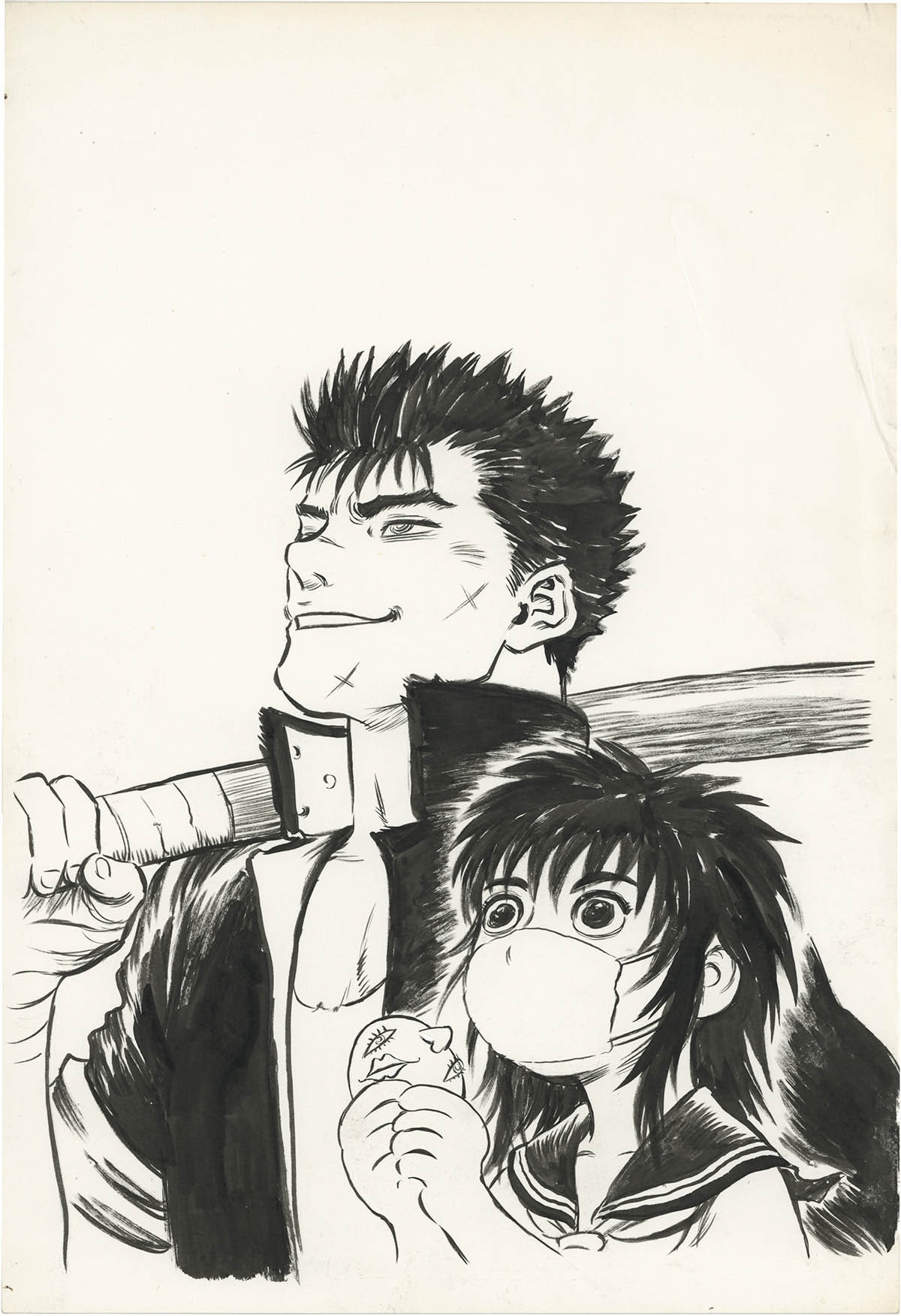 5003] 三浦建太郎 直筆原稿