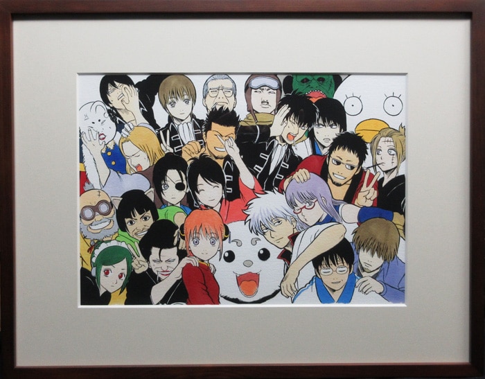 空知英秋 カラー複製イラスト 【銀魂】