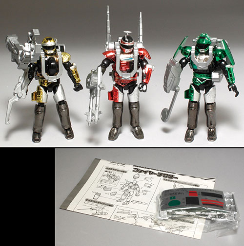 バンダイ 特警ウインスペクター 着化指令スペシャルセット