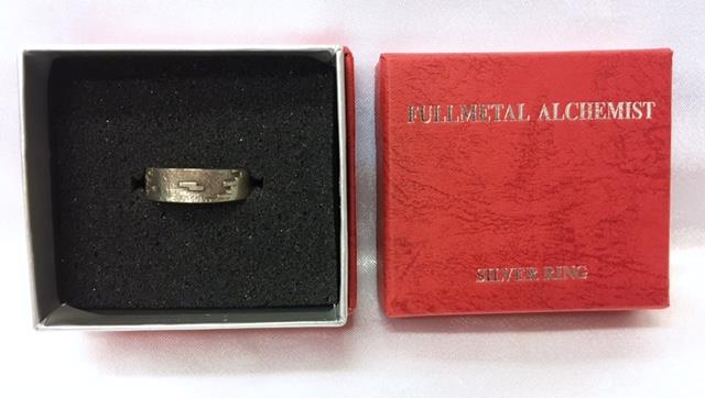 スクウェア・エニックス】鋼の錬金術師/錬成痕シルバーリング【開封