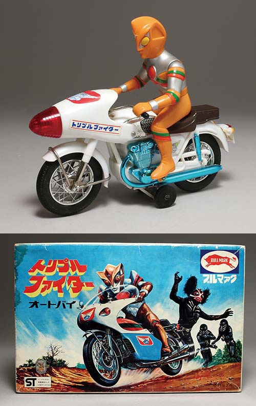 ブルマァク トリプルファイター オートバイ箱付