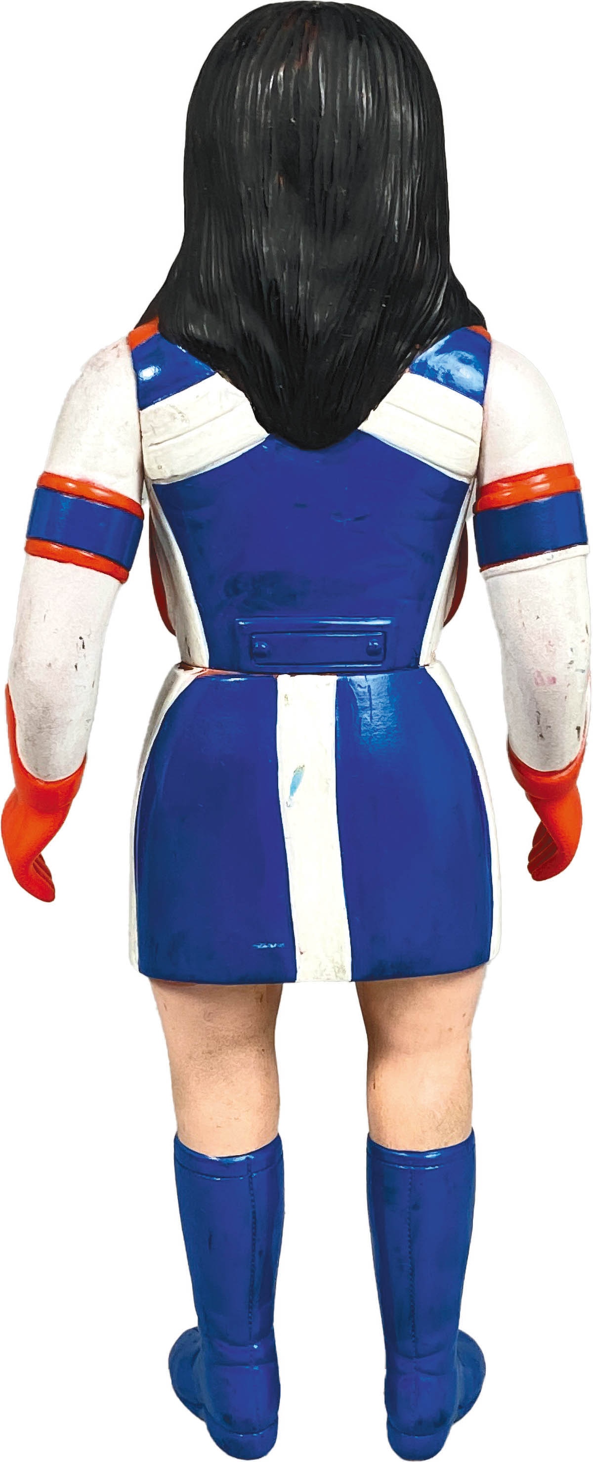 5104] [サンプル版]ブルマァク ZAT隊員ソフビ 男性・女性セット