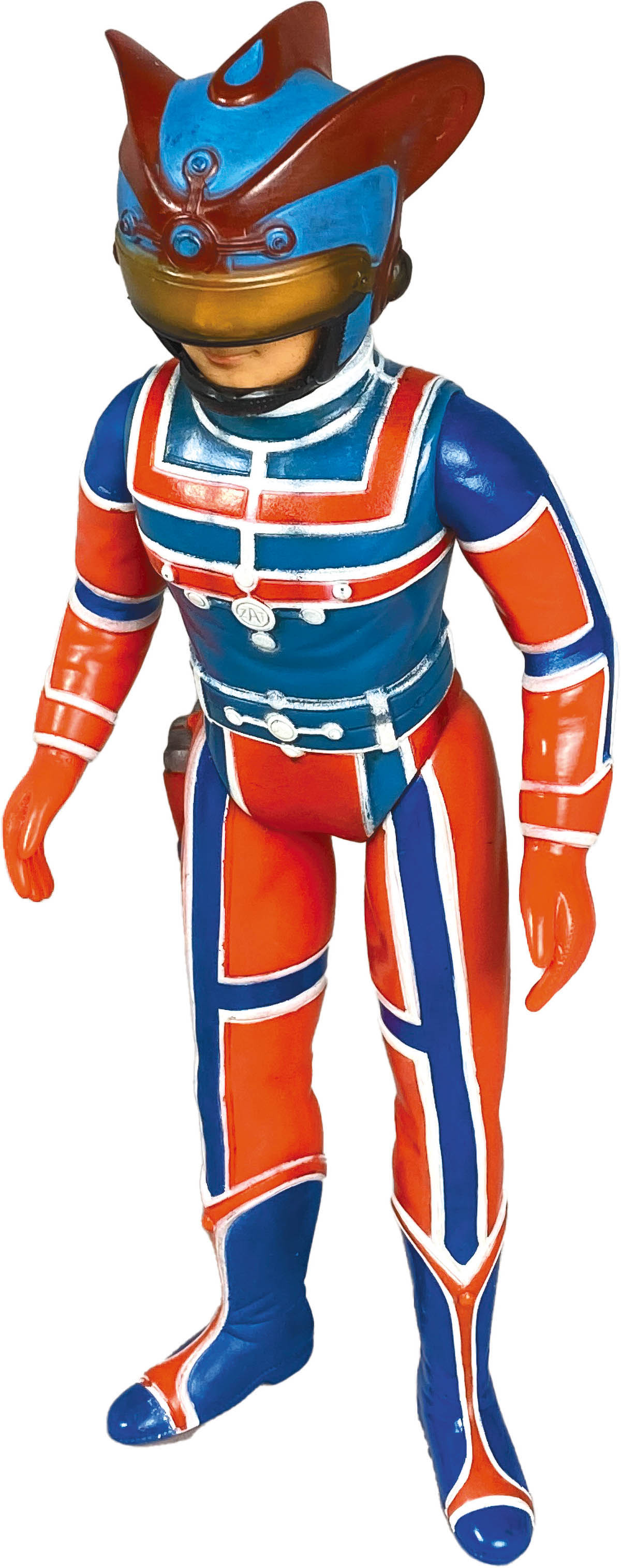 5104] [サンプル版]ブルマァク ZAT隊員ソフビ 男性・女性セット