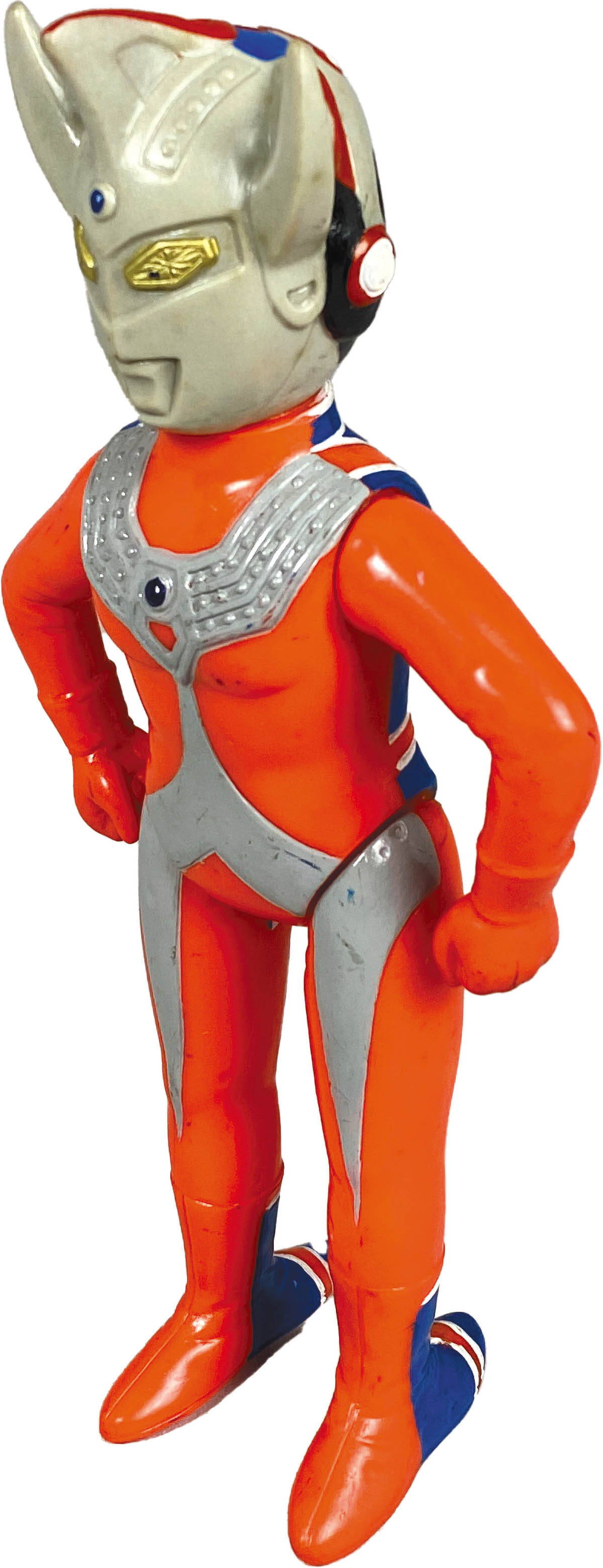 ワ*チ様 ウルトラマンタロウ 無版権 ソフビ 当時物 ウルトラマンタロウ