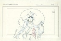 4479] 未来少年コナン レイアウト / 直筆:宮崎駿