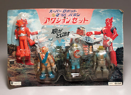 ウッド スーパーロボット マッハバロン アクションセット