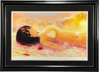 中村明日美子 直筆サイン入りカラー複製イラスト