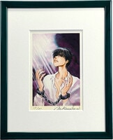 片岩ゆり カラー複製イラスト