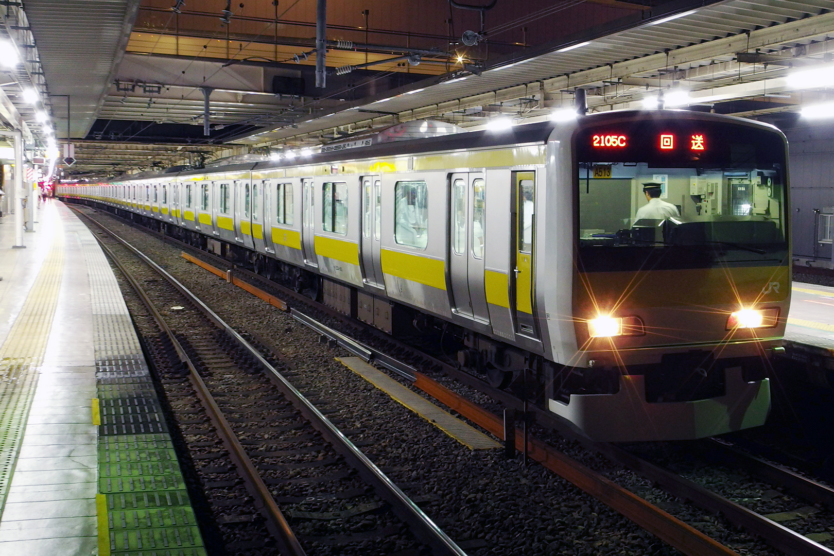 立川駅の中央・総武緩行線 (E231系500番台): Nゲージ立川駅レイアウト