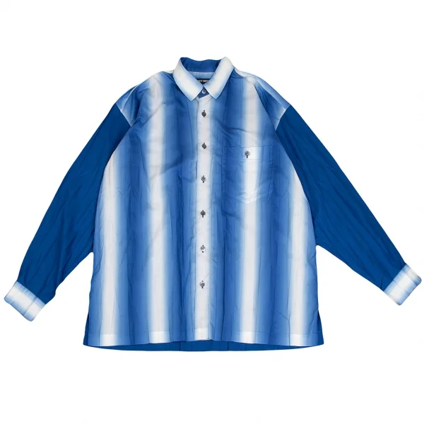 イッセイミヤケ メンISSEY MIYAKE MEN グラデーションプリントプリーツ