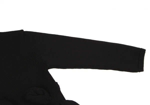 コムデギャルソンCOMME des GARCONS アップリケデザイン変形ニット