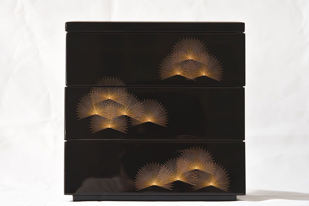 公式】アンティーク家具ラフジュ工房商品詳細ページ輪島塗 寿松沈金