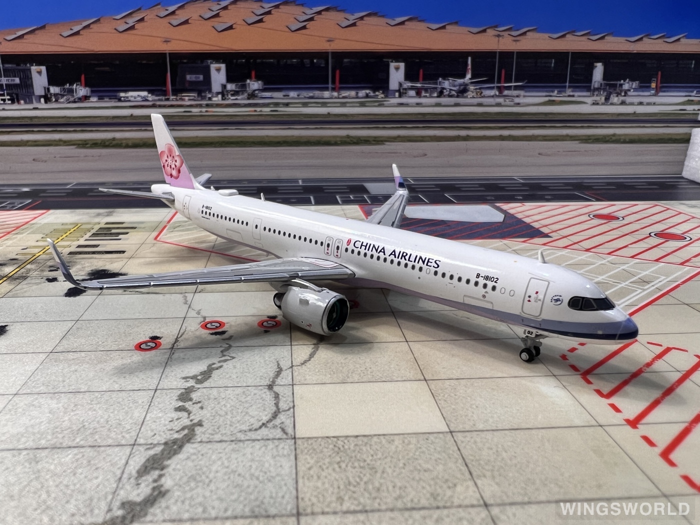 JC Wings 1:400 Airbus A321neo China Airlines 中华航空XX40032 B