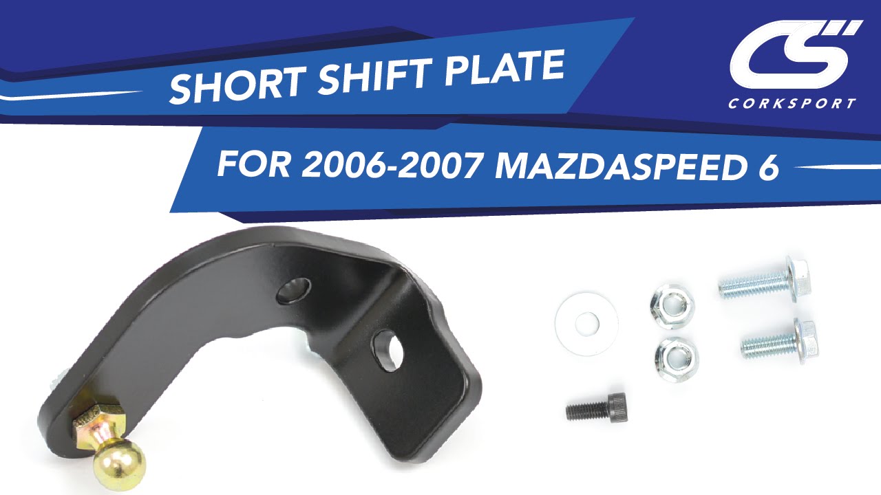 CORKSPORT Mazdaspeed Short Shift Plate