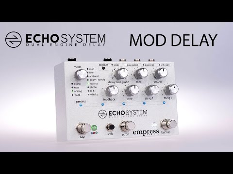 Empress Effects EchoSystem - Dual Engine Delay | Effects Database