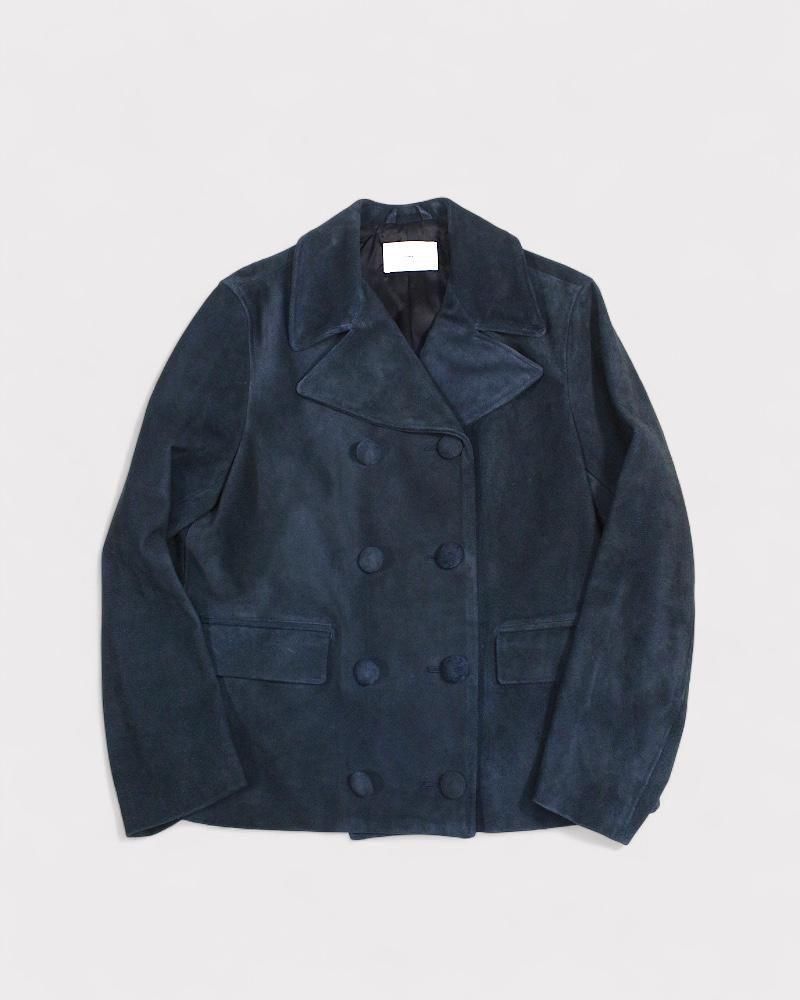 SUGARHILL】SUEDE LEATHER BLOUSON(DARK NAVY)｜シュガーヒル アウター