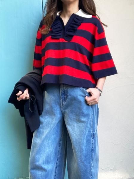 CYNICAL】コクーンデニムパンツ【ブルー系】 - Carry On ONLINE STORE