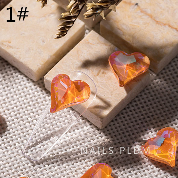 3D ハート ネイルアート ネイルパーツ ネイル用品 ネイルストーン