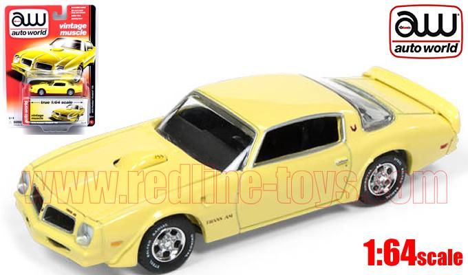 Autoworld 1976 ポンティアック ファイヤーバード トランザム イエロー