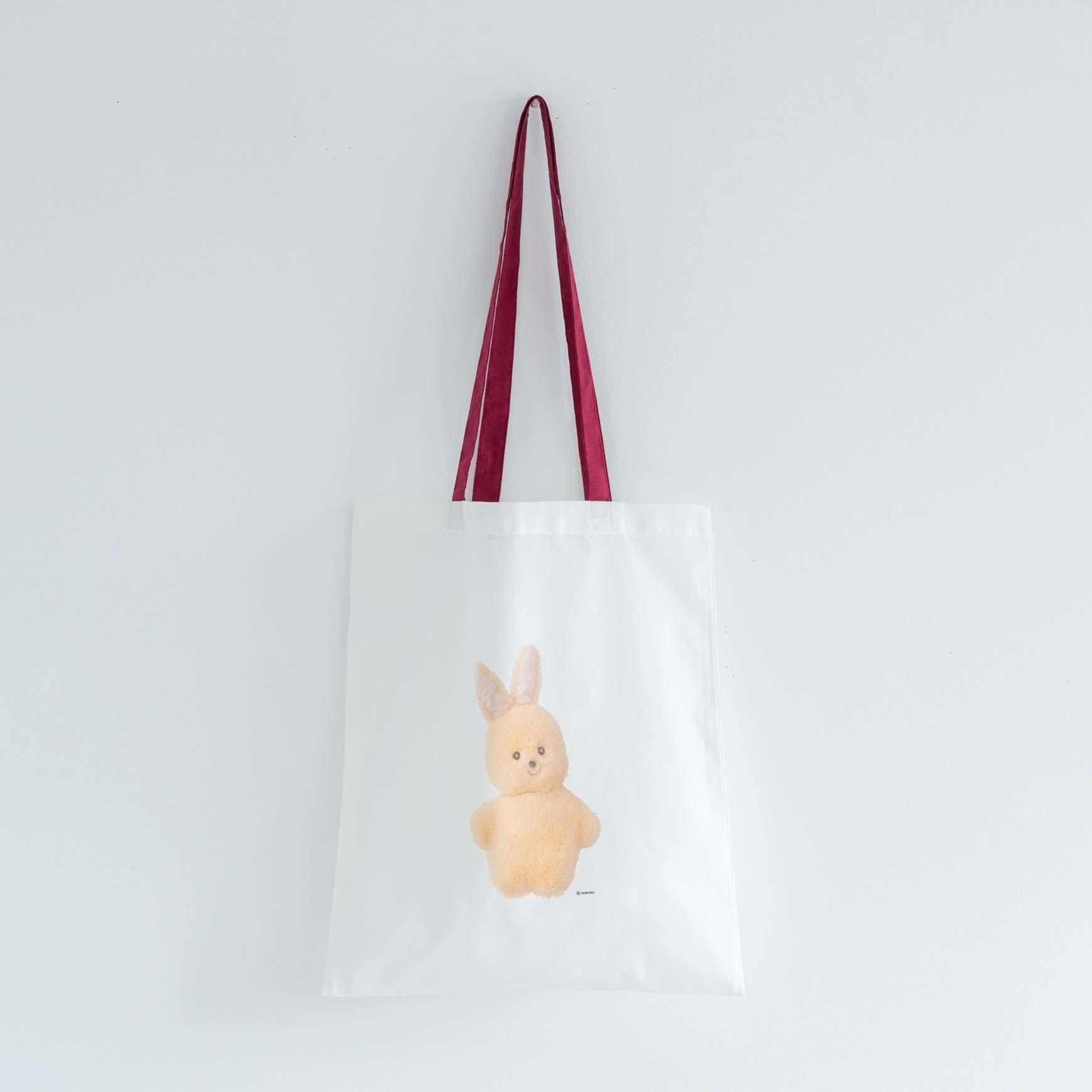 トートバッグ ぴょん吉（うさぎ） SOBORO展 - ファッション - その他