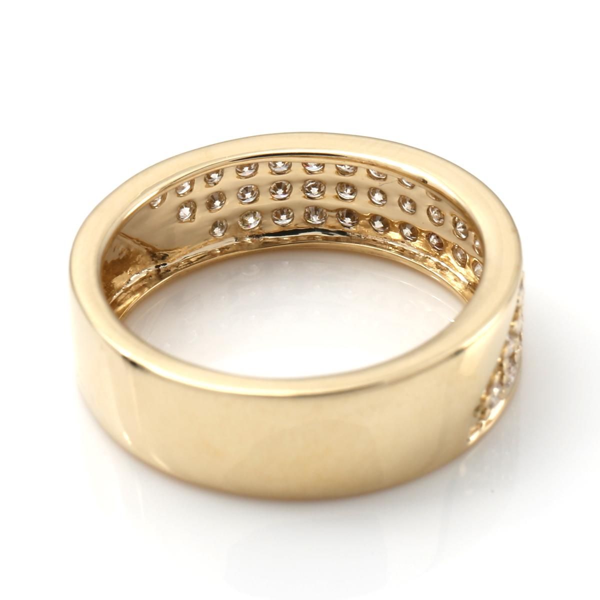 ダイヤモンド 10K イエローゴールド リング 9号-13号 - AVALANCHE