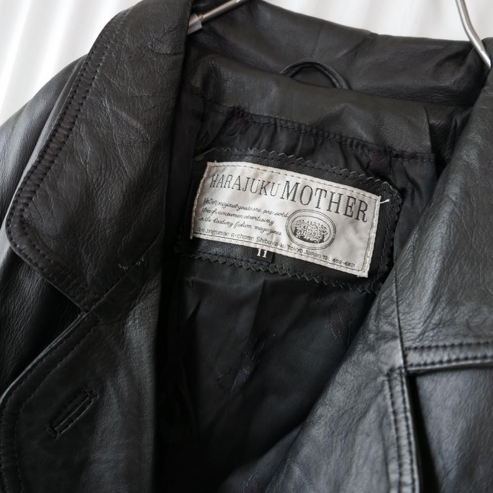 HARAJUKU MOTHER ダブルレザージャケット－古着屋マッシュ