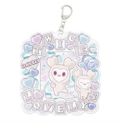 TWICE LOVELYS カードホルダー [7.DAVELY(ハートデザイン)],バンダイ