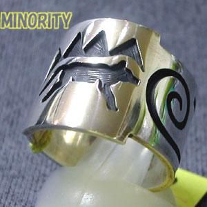 HOPIウルフリング 011 - MINORITY - 狼（WOLF/ウルフ/オオカミ)グッズ