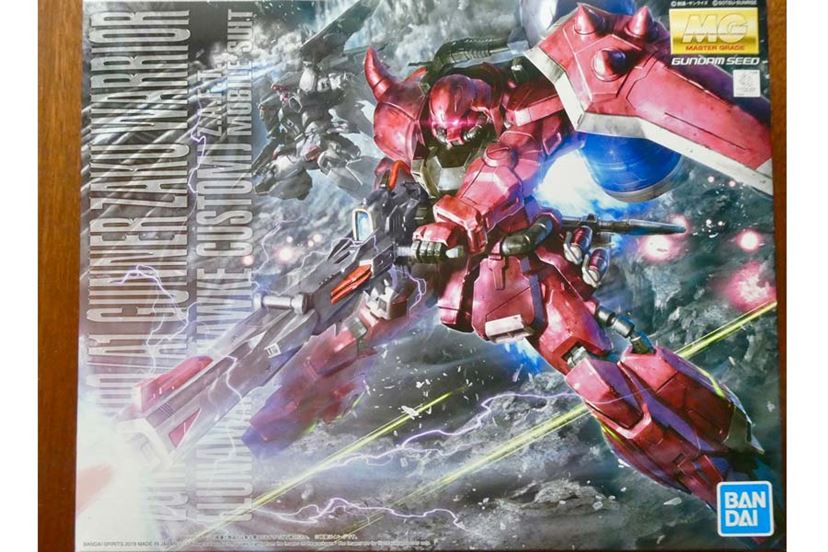 迫力の長射程ビーム砲！「MG ガナーザクウォーリア」を組み立て