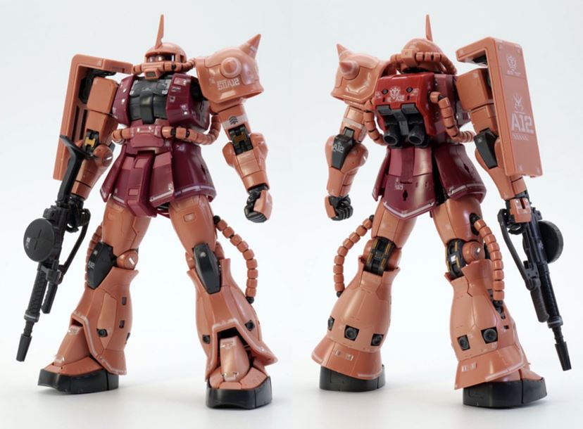 シャア専用ザクII」のガンプラを徹底比較！ 新旧HG、RG、オリジン版の